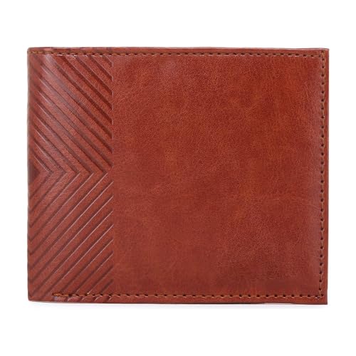 Ashtron Men’s Leather Wallet – Classic Slim Bi-Fold Wallet with Card & Cash Slots | Stylish Gifting Option for Everyday Office & Travel Use (Brown, Pack of 1) - Image 2