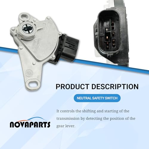 NOVAPARTS مفتاح الأمان المحايد NOVAPARTS 84540-46010 لسيارة تويوتا كورولا 2009-2017، تويوتا ماتريكس 2005-2013، سايون xA 2006، يارس 2007-2018 - Image 5