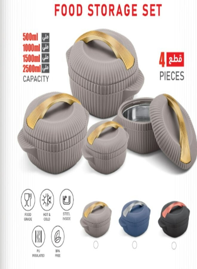 Food Storage Set 4 pieces