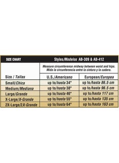 ITA-MED ITA-MED AB-412(W) Women's Breathable Elastic Abdominal Support Binder (12" wide) (2X-Large, White)  - Image 3