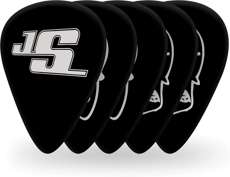 Planet Waves Joe Satriani Black Guitar Picks - Pack of 10 - Image 1