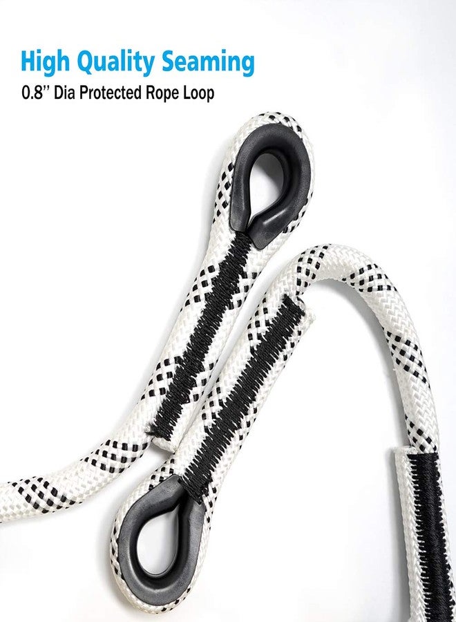 Aoneky 5.9 ft Nylon Climbing Rope for Kids or Adults - Playground Hanging Ladder for Swing Set - Tree Ladder Toy for Boys Children Aged 6-12 Years Old - Image 2