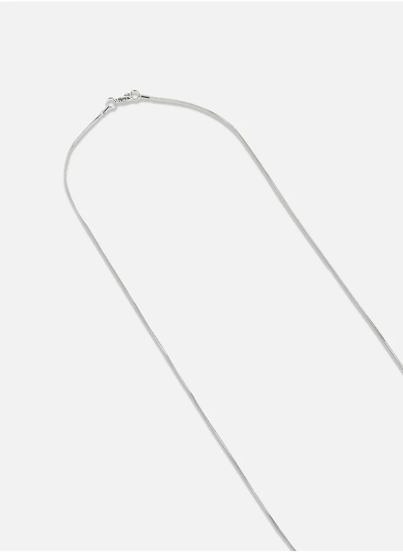 SOHI Crystal Crescendo Pendant Necklace