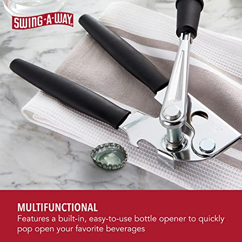 Swing-A-Way Easy-Crank Can Opener with Folding Crank Handle, Black, 3.50 x 4.50 x 10.50 - Image 3