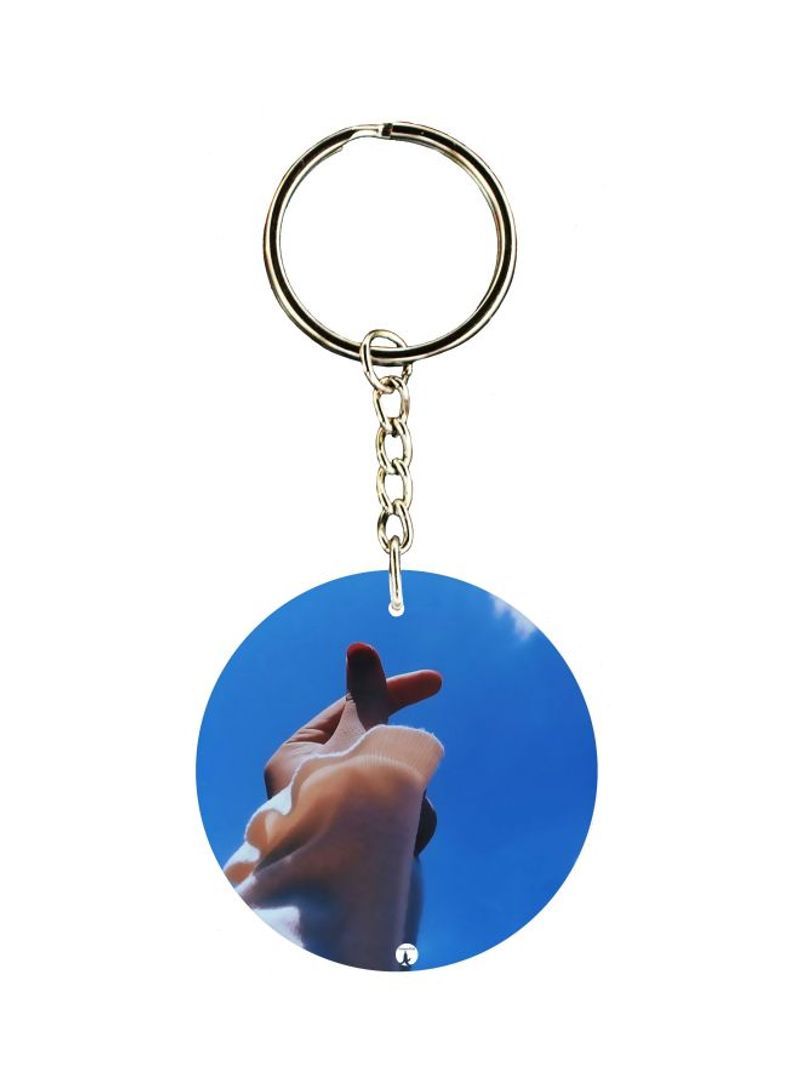 Double Side Printed Keychain