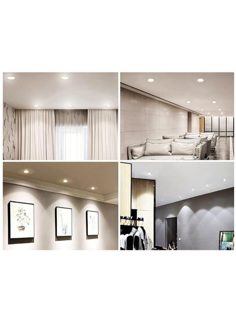 مصباح سقف LED COB مدمج - مصباح سقف موفر للطاقة يتميز بسطوع عالٍ وتصميم مضاد للتوهج وعمر افتراضي طويل، مناسب للمنازل والمكاتب وصالات العرض والإضاءة الداخلية التجارية. - Image 4