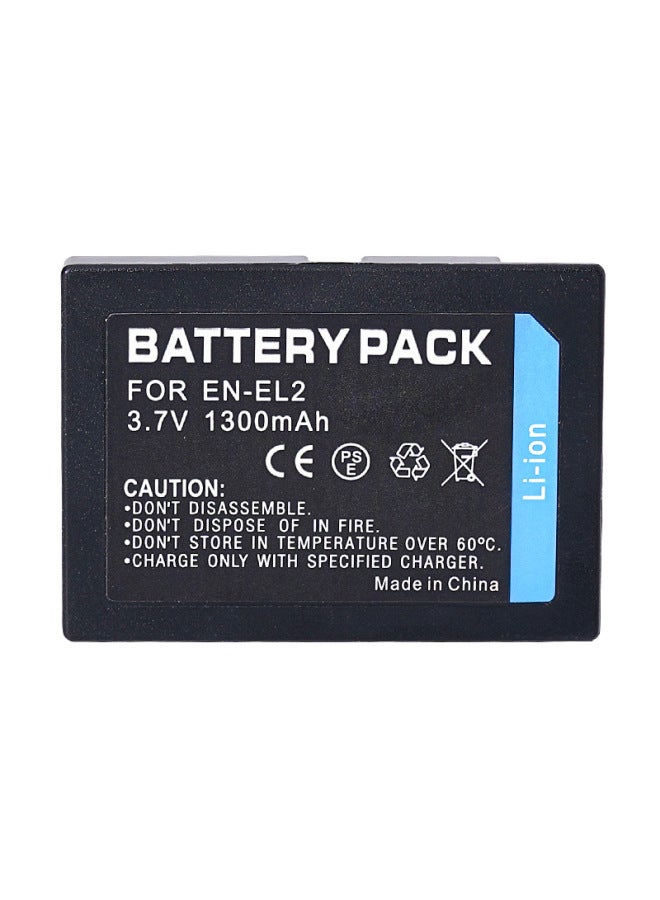 EN-EL2 Battery For Nikon Coolpix 2500 3500 SQ 9904 BP-NKL2 EL2 Battery-Standard Capacity:1300MAH - Image 3