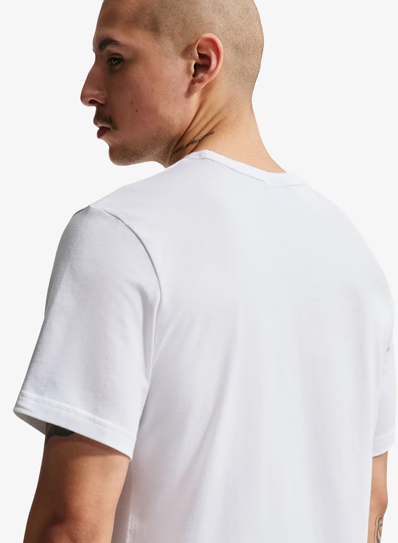 Nike WHITE/(ELECTRIC GREEN) Nsw Core Graphic T-Shirt for Men | Best Price UAE