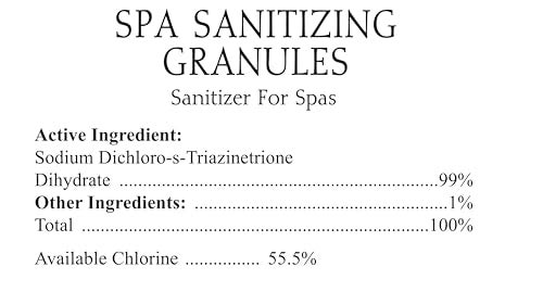 SpaChoice 2-Pounds Premium Spa Sanitizing Granules, Spa Chlorine Granules for Hot Tub, Made in USA - Image 4