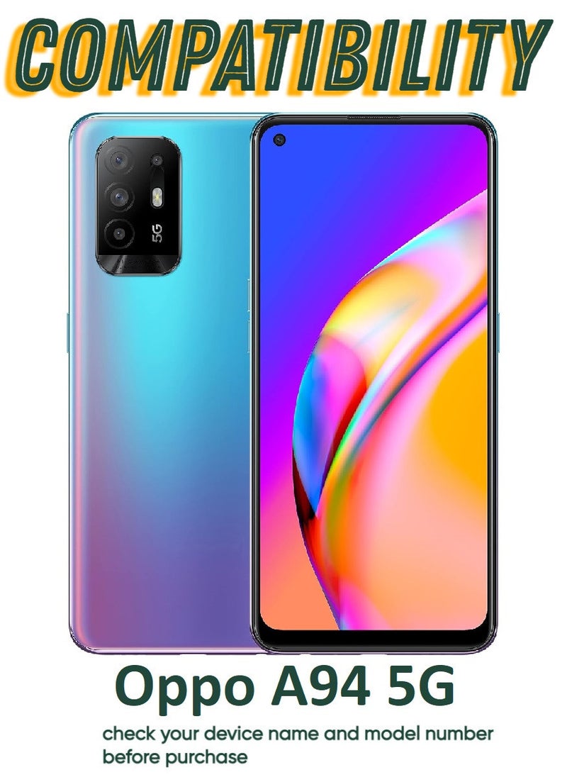 ACLIX 5 Pieces Antistatic ESD Dustproof Premium Quality High Definition Tempered Glass Screen Protector Designed For Oppo A94 5G - Image 3