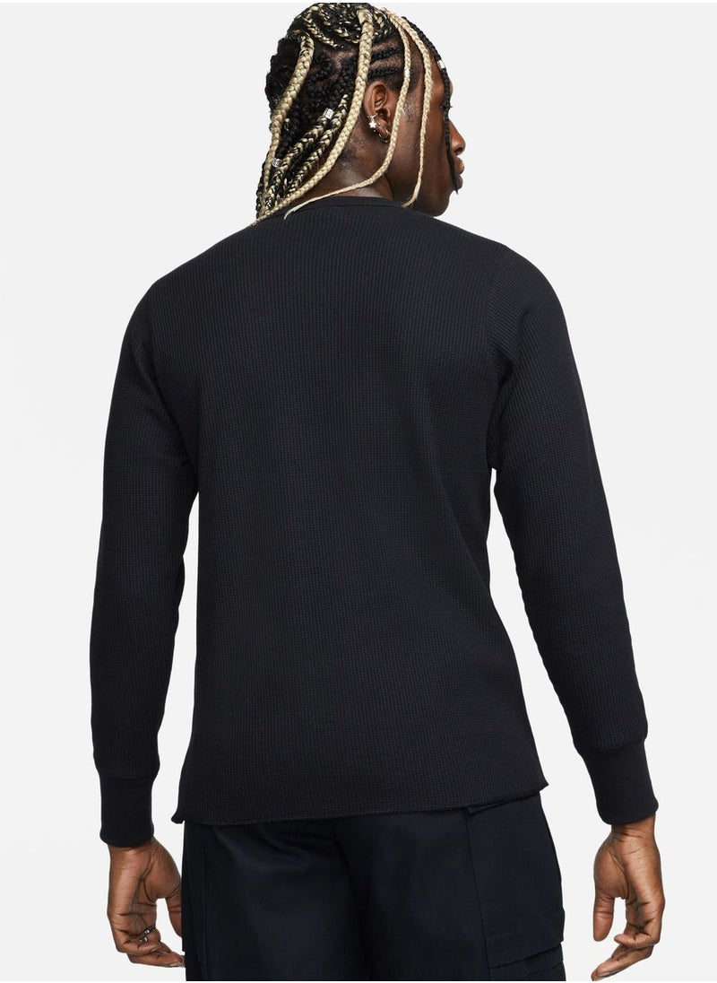 Nike - Heavy Weight Waffle Sweatshirt - Image 1