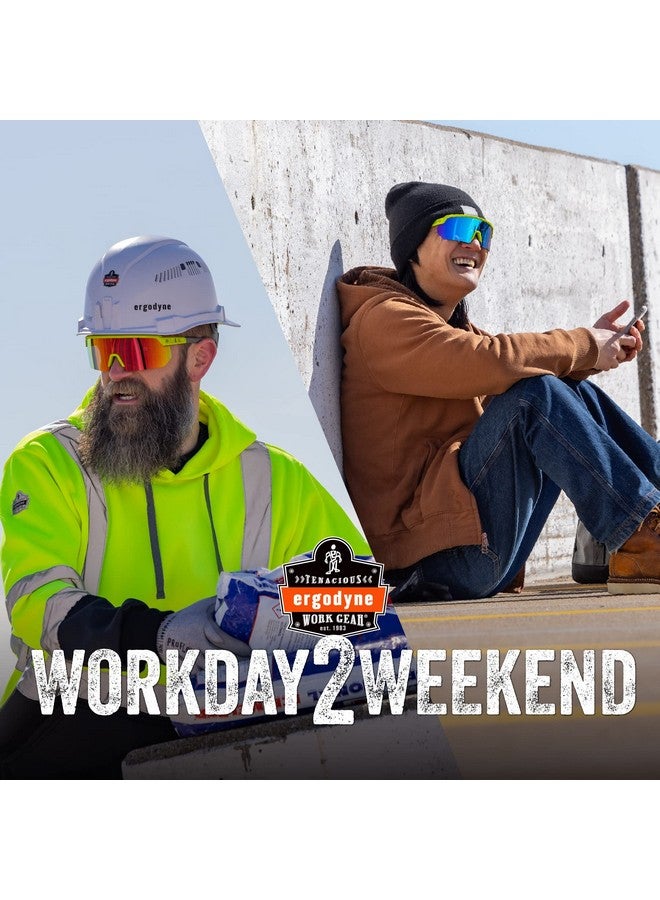 Ergodyne Skullerz AEGIR Anti Scratch Safety Sunglasses, Anti-Fog, ANSI z87.1 - Image 2