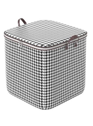 140L Large Storage Bags Clothes Storage Bins Foldable Closet Organizers Storage Containers with Zippers and Handles for Clothing Blanket Comforters Bed Sheets Pillows Toys (Houndstooth) - pzsku/ZF5FE0B3DE79168FD5301Z/45/_/1723445573/204cc2de-5510-4dc8-8c5a-42a8e01dc2f9