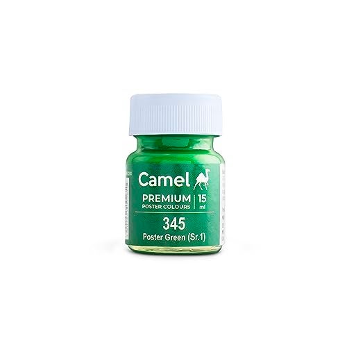 Camel Premium Poster Colour with Brush - 20 Shades (Multicolor) - Image 4
