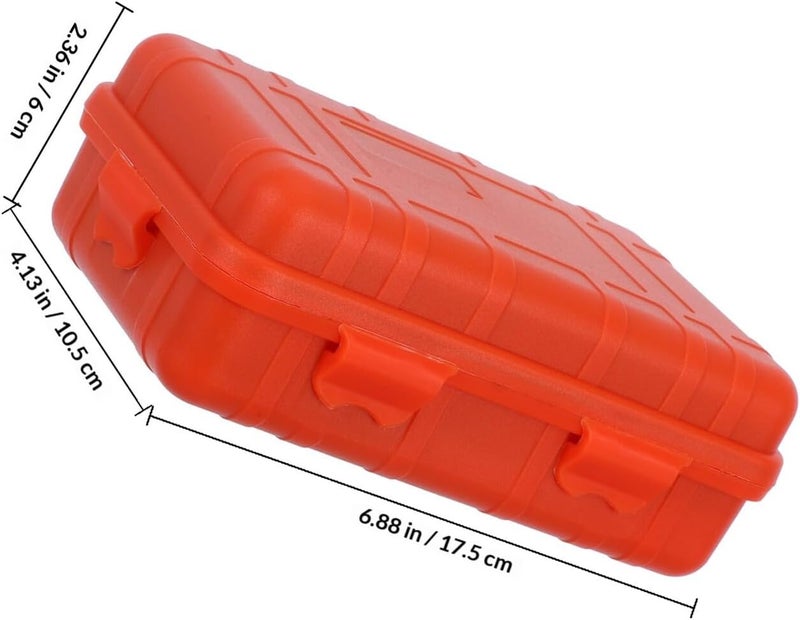 Zerodeko Shockproof Waterproof Portable Tool Storage Box with Sealed Airtight Design, Electrical Junction Box for Outdoor Camping, Fishing, and Hiking Tool Organizer Container - Image 2