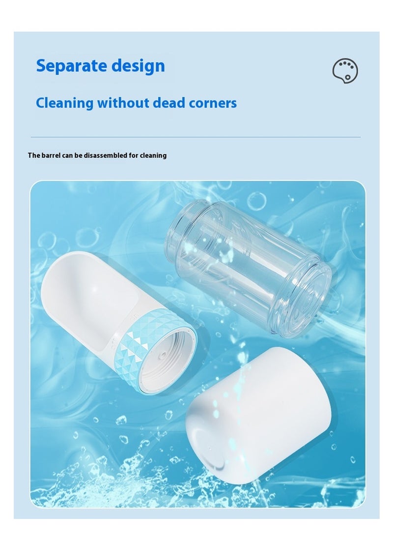 كوب ماء للكلاب مستلزمات الحيوانات الأليفة المحمولة لزجاجة المياه وعاء شُرب الكلب كوب للسفر في الهواء الطلق موزع مياه للكلاب - Image 2