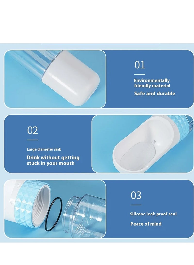 كوب ماء للكلاب مستلزمات الحيوانات الأليفة المحمولة لزجاجة المياه وعاء شُرب الكلب كوب للسفر في الهواء الطلق موزع مياه للكلاب - Image 5