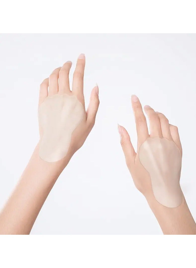 يوكانبي لصقات تجاعيد اليد السيليكون القابلة لإعادة الاستخدام – أداة رفع وشد البشرة المضادة للشيخوخة، شرائط هلامية غير مرئية لتمليس الخطوط الدقيقة، العناية بالجمال لليدين، تصميم آمن ومريح للاستخدام اليومي أو طوال الليل - Image 1