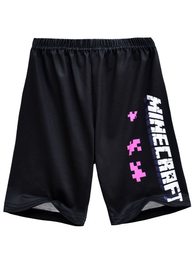 عام بيجاما للأطفال بأكمام قصيرة من ماين كرافت ، بدلات خدمة منزلية ، هدايا للعائلة والأصدقاء - Image 3