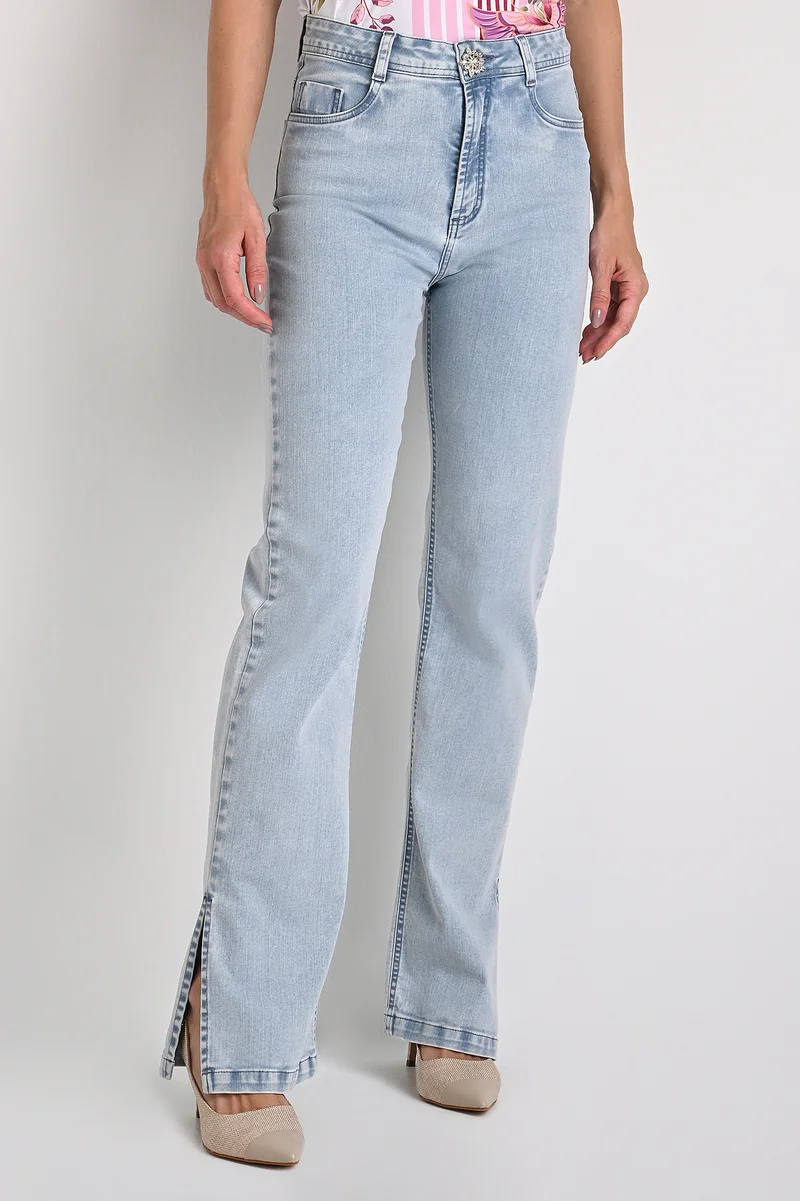 Carmen Steffens Mom Comfort Flowers Jeans