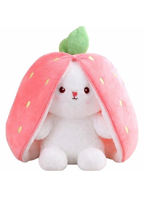 ,Strawberry Bunny Plush Toy – A Cute Touch That Melts Hearts  ,