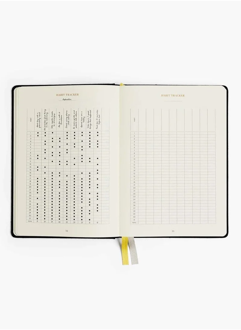 Intelligent Change Black And Beige Productivity Planner Set