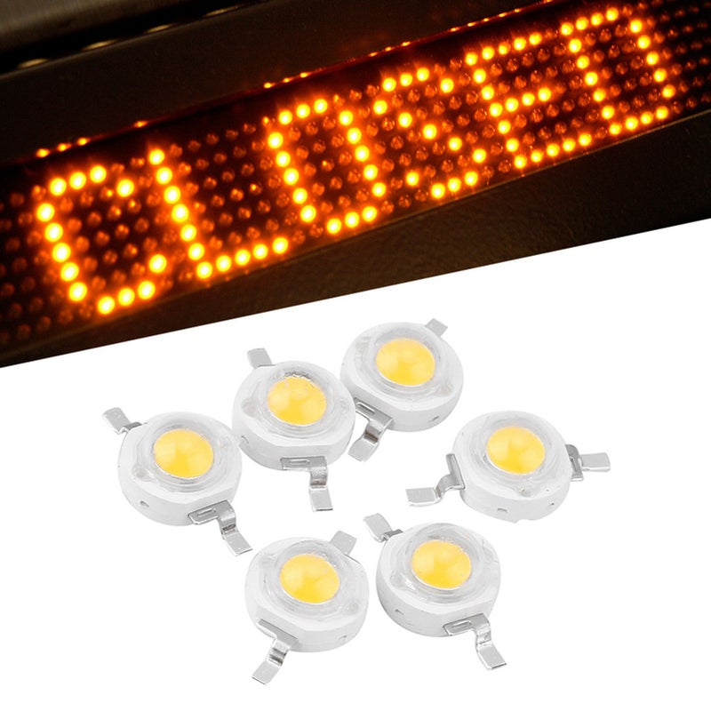 1W High Power LED Beads Light Emitting Diode Chips SMD for DIY Lighting Fixtures White - Image 4