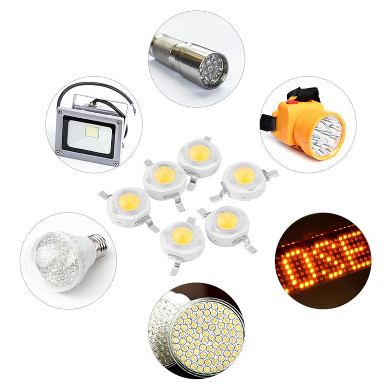 1W High Power LED Beads Light Emitting Diode Chips SMD for DIY Lighting Fixtures White - Image 5