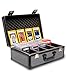 Panopply SLAB ARMOR FUSION 4 Row Graded Card Storage Box PSA Card Slab Case For Graded cards Hold 160 Slab Graded Card Case PSA Slab Box Graded Card Storage Sports Baseball Card Collector Gifts CARBON FIBER - Image 3
