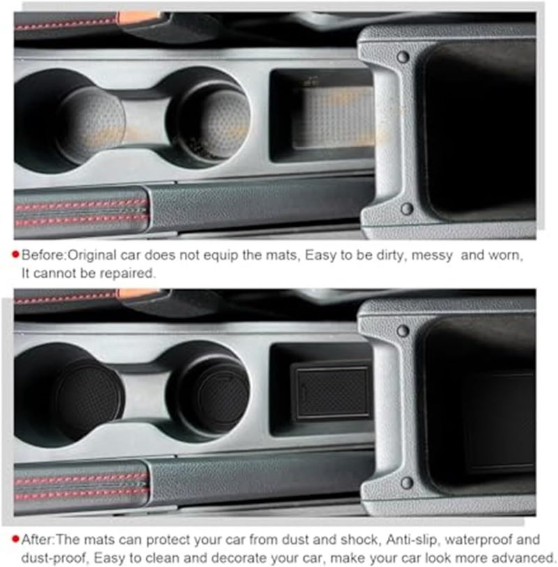 Wivplex Non-Slip Rubber Mats for Seat Arona and Ibiza - Image 4