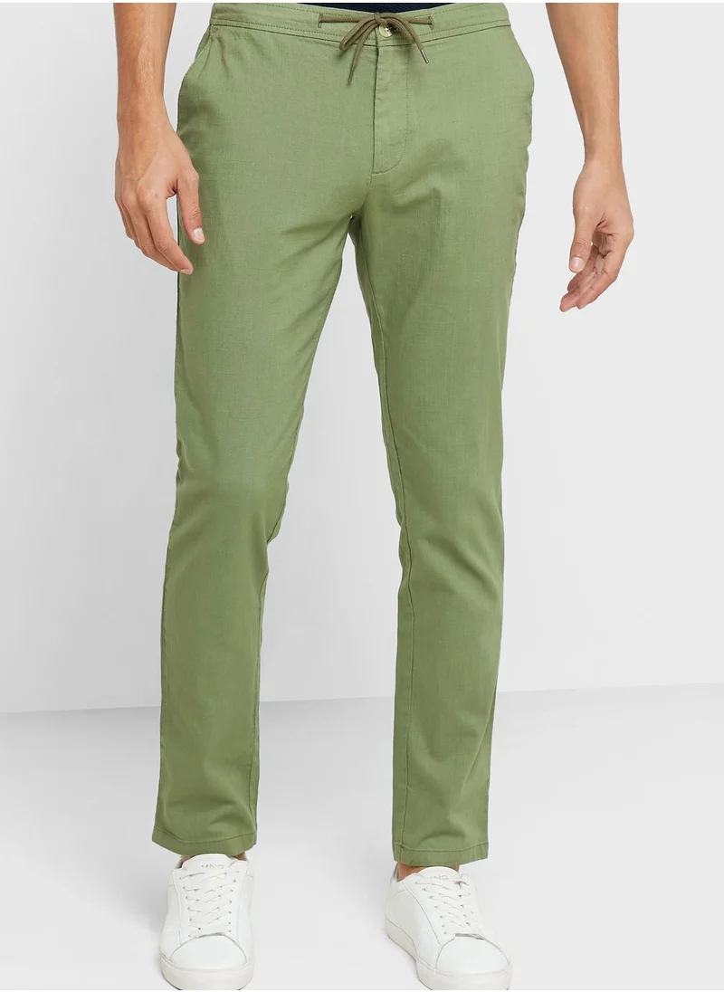 Robert Wood Cotton Blend Trouser