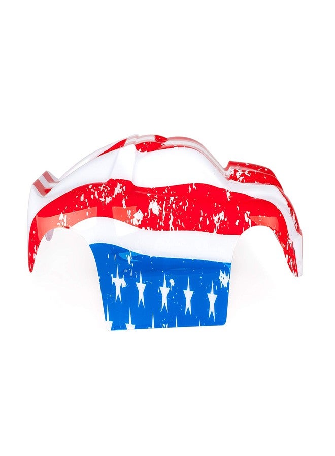 SummitLink شريط علم جسم مخصص من SummitLink متوافق مع سيارة أو شاحنة e-Revo مقياس 1/16 (الشاحنة غير مدرجة) ERMN-F-01 - Image 4