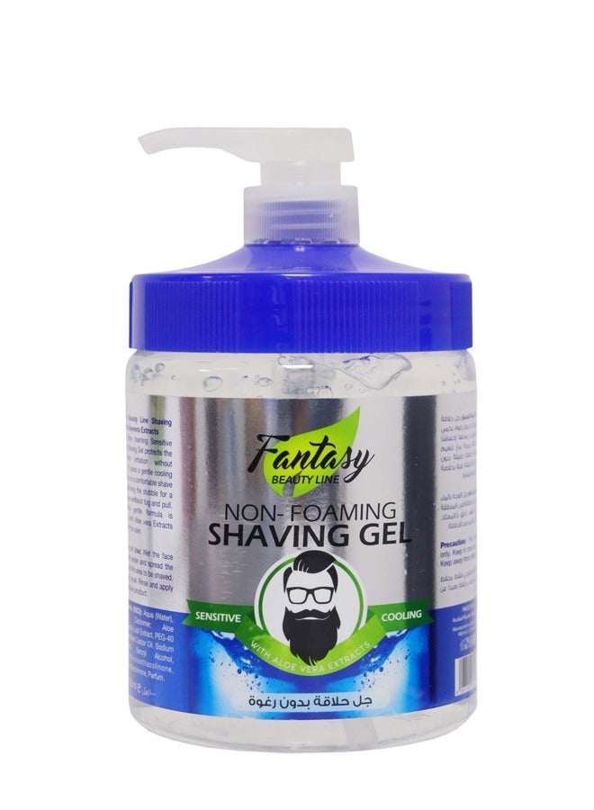 Fantasy BEAUTY LINE Ultimate Fantasy Shaving Gel 1000ml Pump - Smooth Shave Every Time! - Image 1