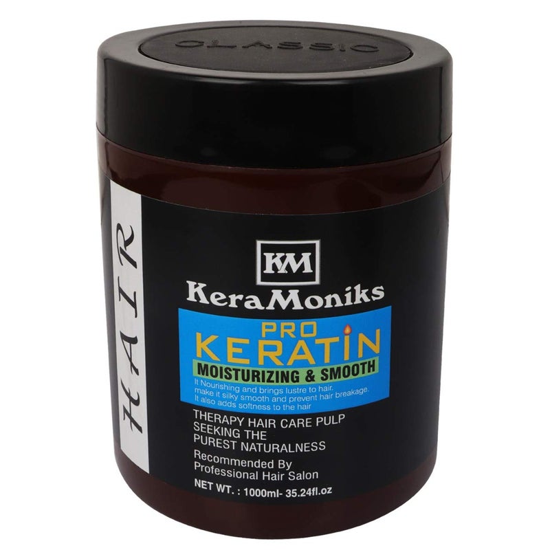 KeraMoniks Pro Keratin Moisturizing  Smooth Hair mask 1000ml