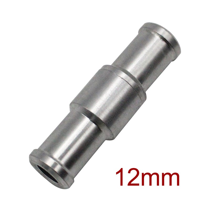 12mm Inline One-way Non-return Check Valve Fuel Water Gas Air Vacuum Aluminum Valve - Image 3