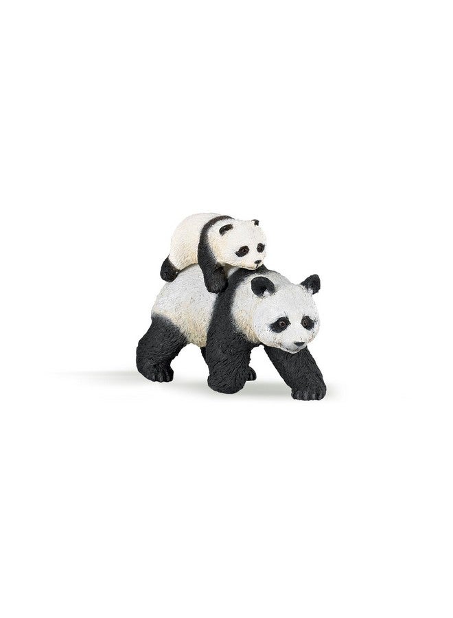 Papo -hand-painted - figurine -Wild animal kingdom - Panda And Baby Panda -50071 -Collectible - For Children - Suitable for Boys and Girls- From 3 years old - Image 2