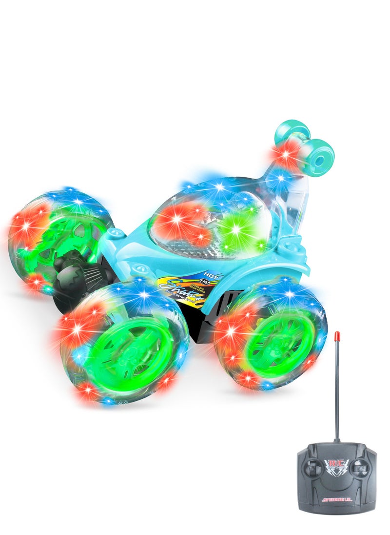 LB - Tornado King Super Power 360° Flip Remote Control Ultimate RC Adventure Car Rechargeable With Light And Sound - Image 1