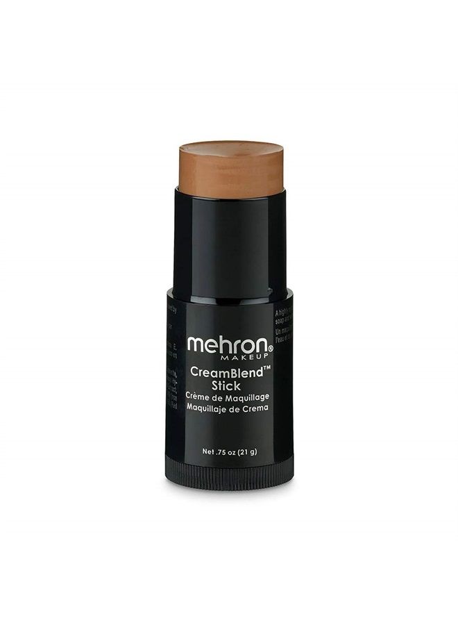 mehron Makeup CreamBlend Stick - Foundation (.75 oz) (Medium Dark 2) - Image 1