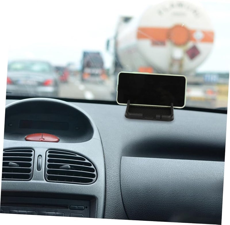 2Pcs Universal Car Dashboard Mat Holder For Keys And Sunglasses Easy Installation - Image 5
