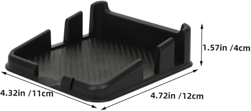 2Pcs Universal Car Dashboard Mat Holder For Keys And Sunglasses Easy Installation - Image 3