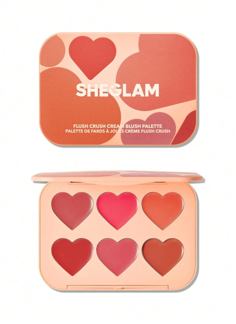 SHEGLAM SG SHEGLAM Flush Crush Cream Blush Palet-Cottage Core Garden