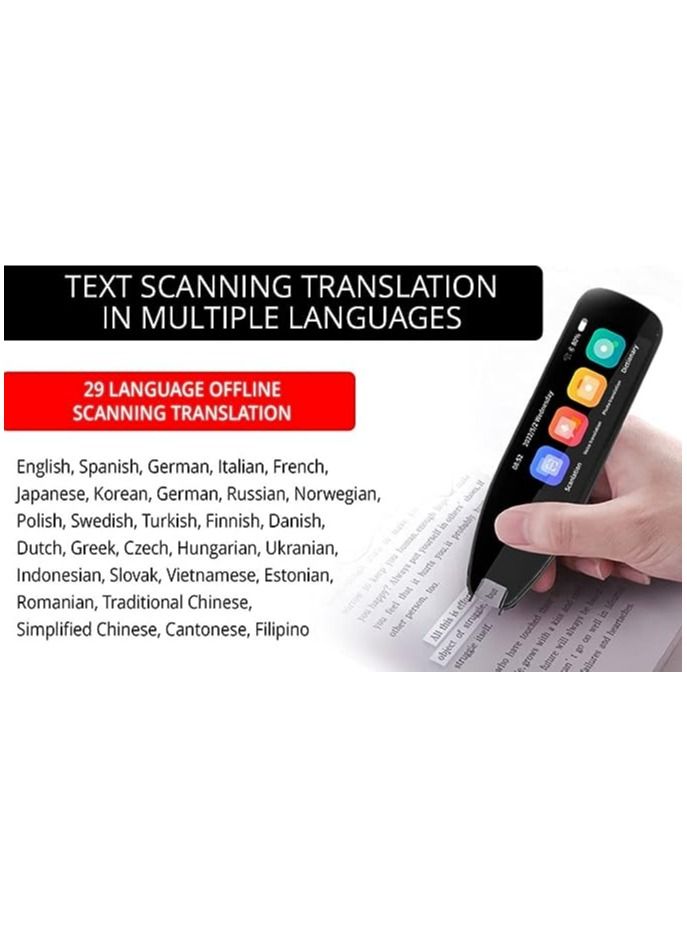 Wireless Reading Translation Scanning Pen Mobile Scanner Translator Languages Device Professional Travel Translator Supported Fast Scanning - Image 5