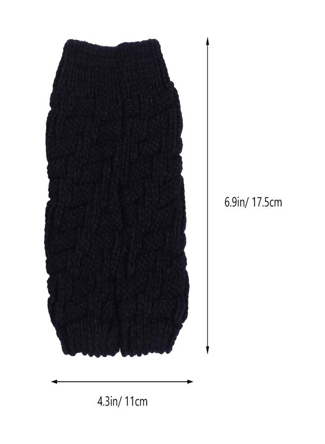 PRETYZOOM Knit Knee Sleeve Knee Warmers Knee Brace Pads Knee Support Sleeve Leg Warmers for Running Fitness Cycling - Image 3