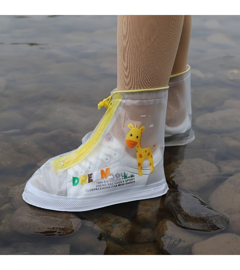 Horned Beast Rainy Day Shoe Protectors Waterproof Anti Slip Thickened Durable for School - Image 5