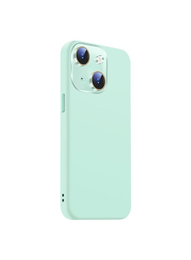 S-TOP Case For iPhone 14 Plus Nano Lens Cover Liquid Silicone Phone Case - Image 2