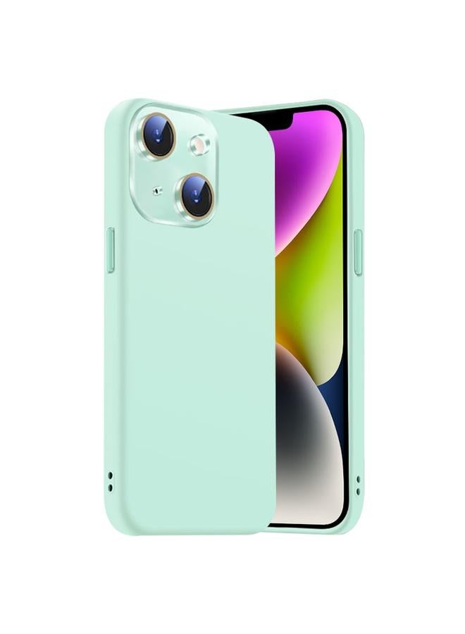 S-TOP Case For iPhone 14 Plus Nano Lens Cover Liquid Silicone Phone Case - Image 1