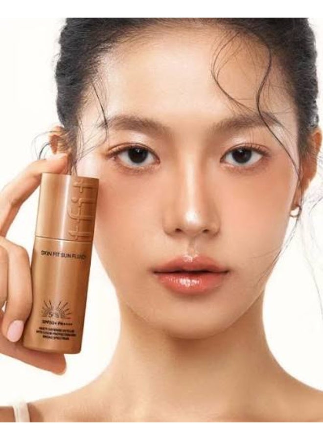 TFIT Sunscreen - SPF 50+ PA++++ Skin Fit Sun Fluid Hydrating Daily Sun Care SPF50+ PA++++ (50ml) - Image 2