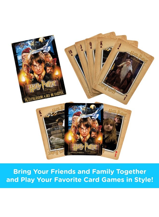 Aquarius AQUARIUS Harry Potter Playing Cards - Sorcerer's Stone Deck of Cards for Your Favorite Card Games - Officially Licensed HP Merchandise & Collectibles - Image 2