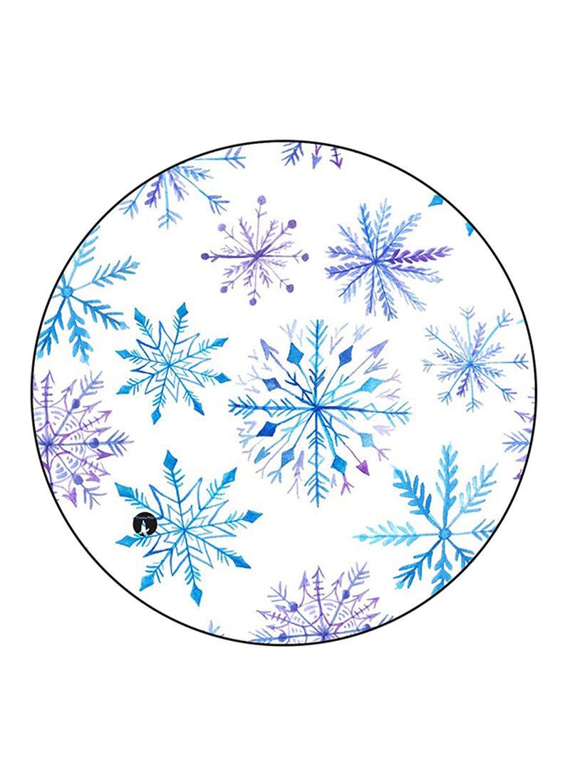 RKN Snow Flakes Printed Fridge Magnet Multicolour - Image 1
