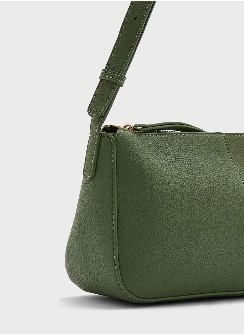 shoexpress Top Zip Crossbody Bag